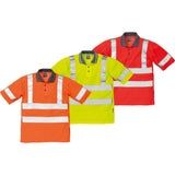 High Vis Poloshirt 7025 Kl. 3 PHV