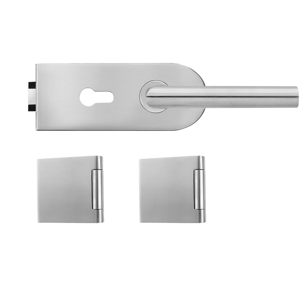 Glass door lock set EGS 470