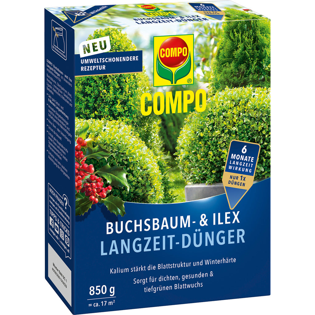 Compo Buchsbaum- und Ilex Langzeit-Dünger