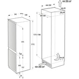 Einbau-Kühlschrank mit Gefrierfach G600 NRKI517E61WF