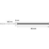 DUO TITAN WHITE LED-Band 8 mm