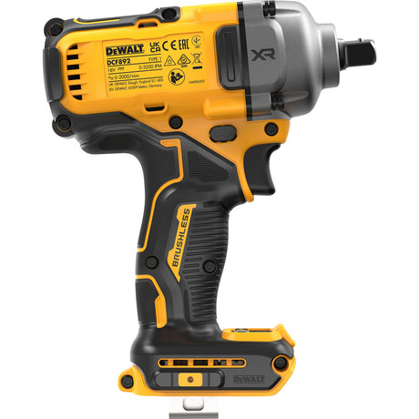 Cordless impact wrench DCF 892 NT 18 V XR BL for Akku+