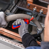 Knipex Abmantelungsmesser mit Gleitschuh &amp; Ratschenfunktion