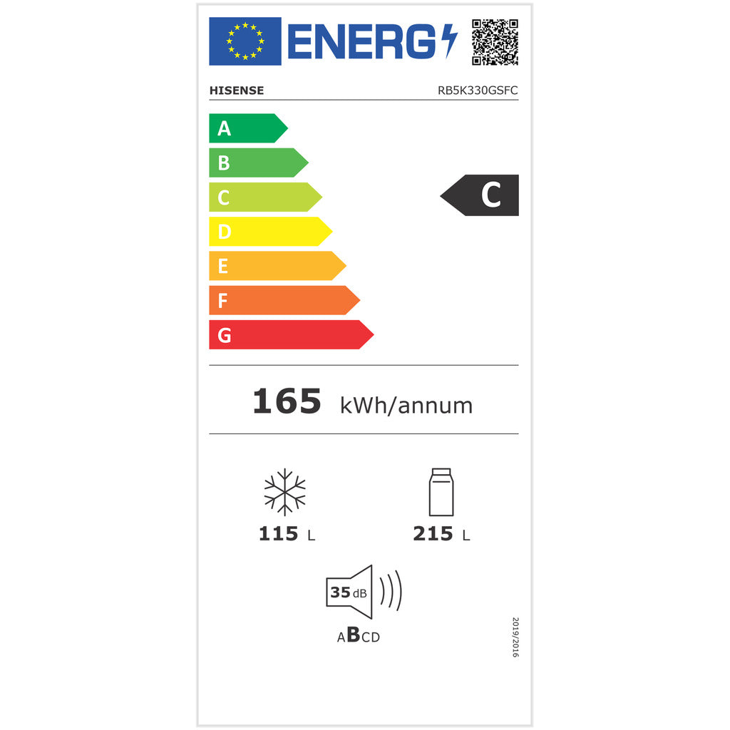 Combinazione frigorifero-congelatore a libera installazione RB5K330GSFC