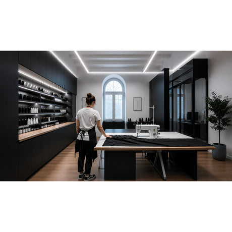 MONO TITAN WHITE LED-Band 8 mm