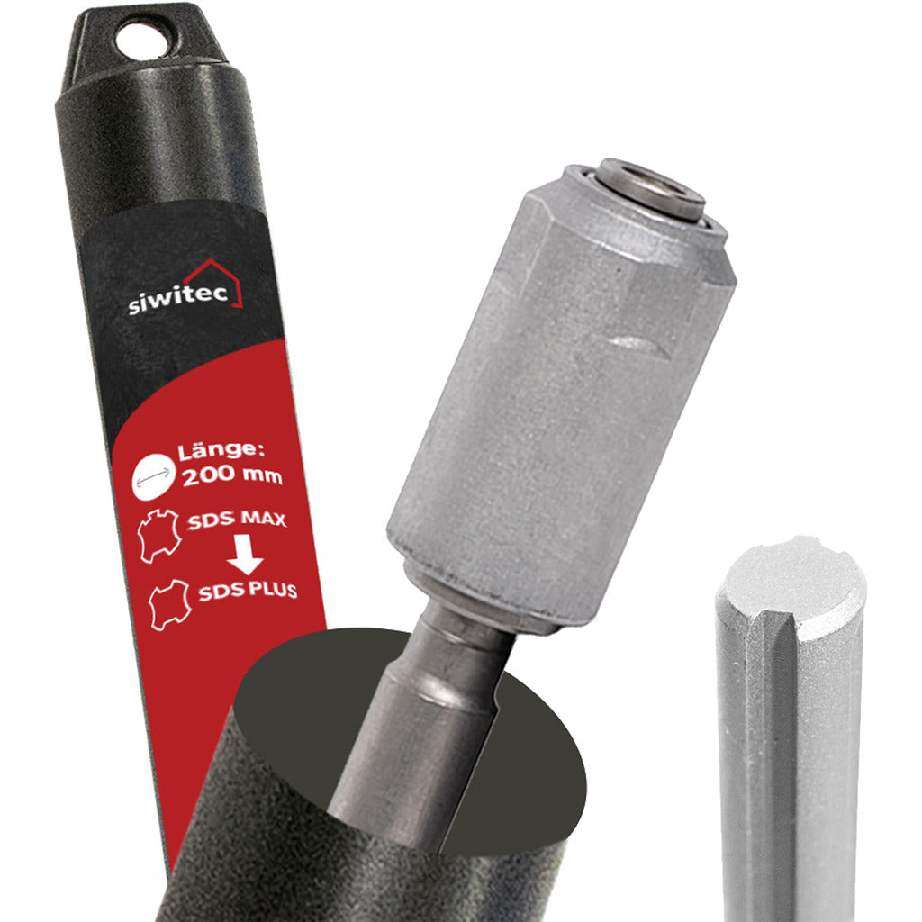 Siwitec Adapter SDS Max zu SDS Plus