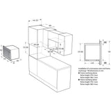 Einbau-Mikrowelle mit Grill BM171EG1X