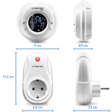 Funk-Thermostat mit Zeitschaltuhr BN35