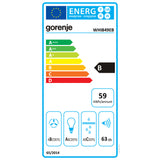 Kamin-Dunstabzugshaube G400 WHI849EB