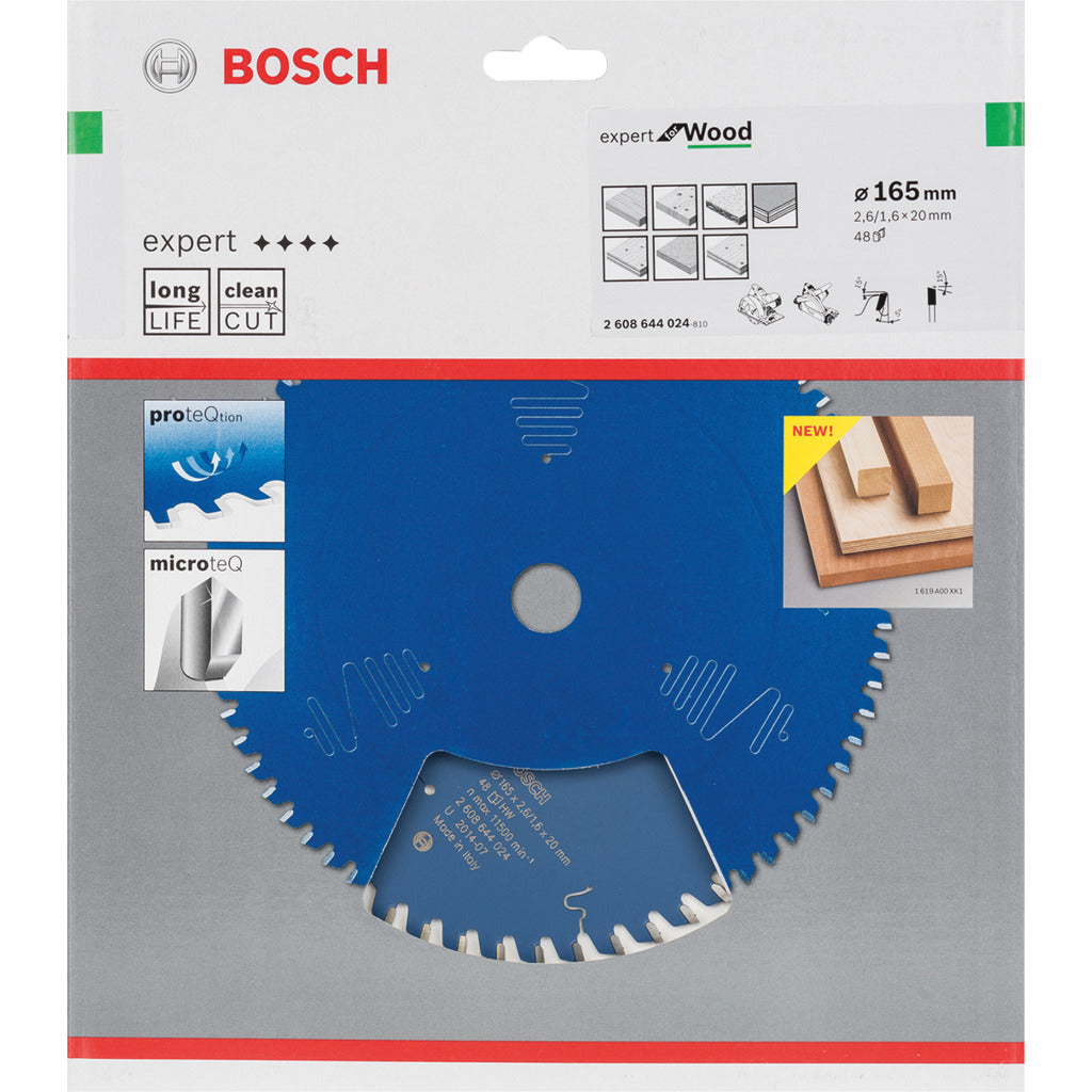Professionelles Kreissägeblatt-Set 165x20mm