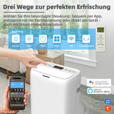 Klimagerät 16.000 BTU mit WIFI / Heizfunktion