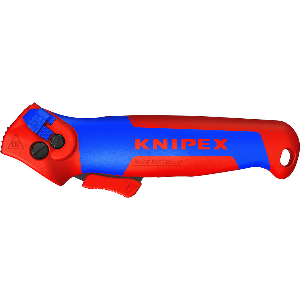 Knipex Abmantelungsmesser mit Gleitschuh &amp; Ratschenfunktion