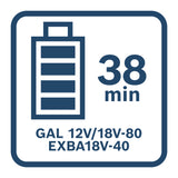EXPERT Akku-Paket EXBA18V-40