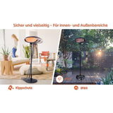 SHX Heizstrahler auf Standfuß