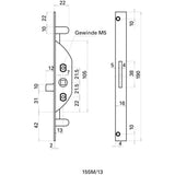Einstecktrieb 155 M/13