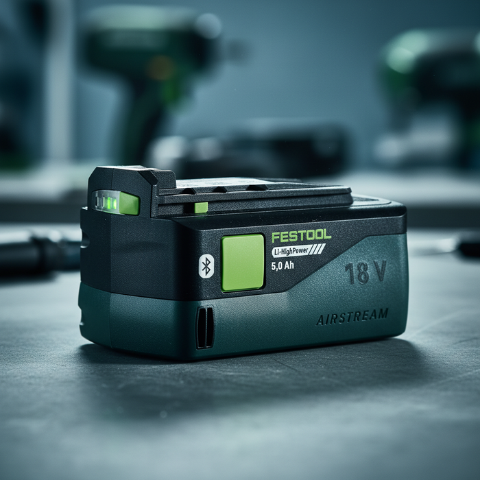Festool Akku Detailaufnahme