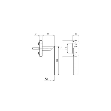 Fenstergiff 50001/51001CF