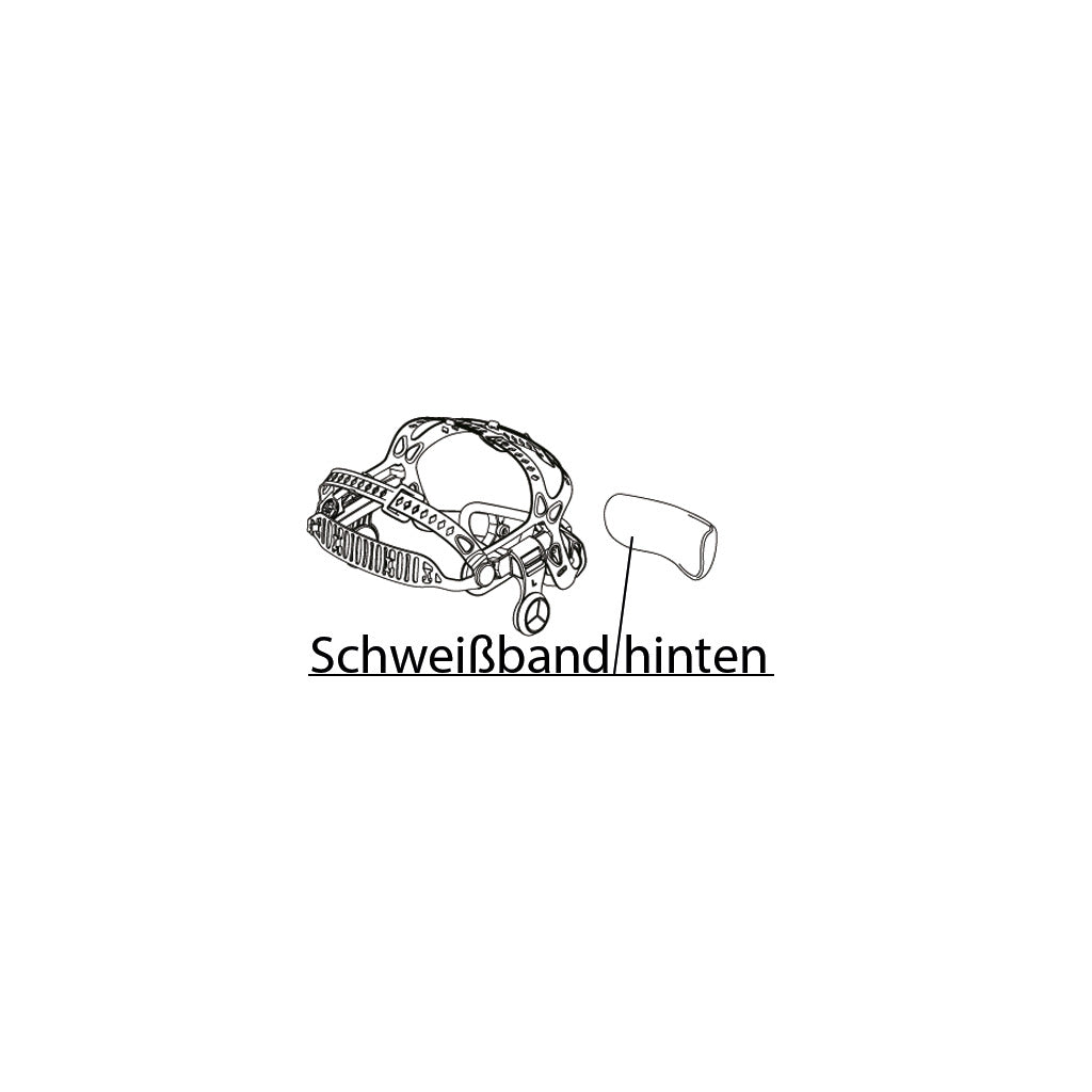 Schweißband hinten für Schweißerschutzhelm Sentinel™ A50 (Air)