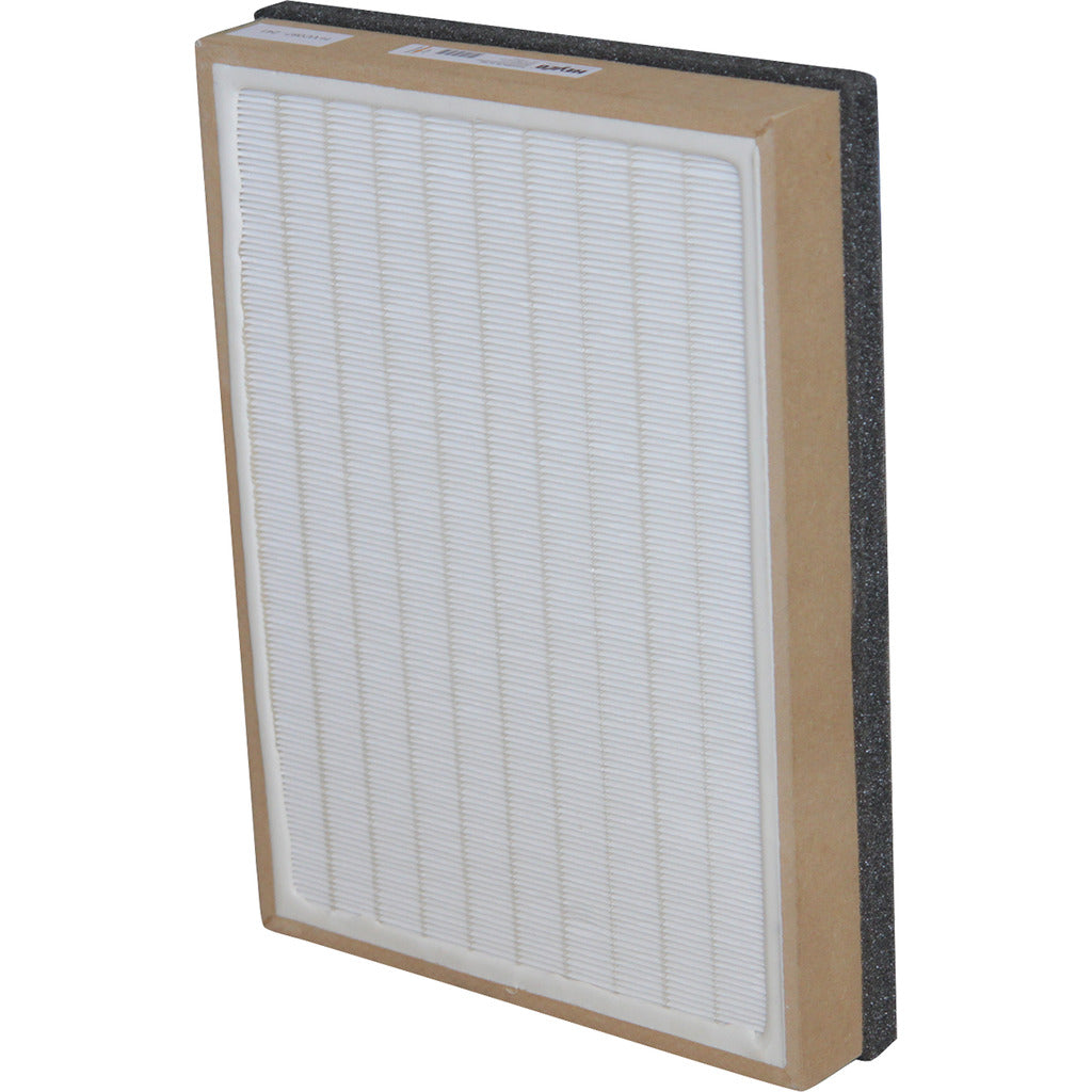 Combined filter H14 / activated carbon