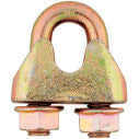 Morsetto di sicurezza per fune simile a DIN EN 13411-5