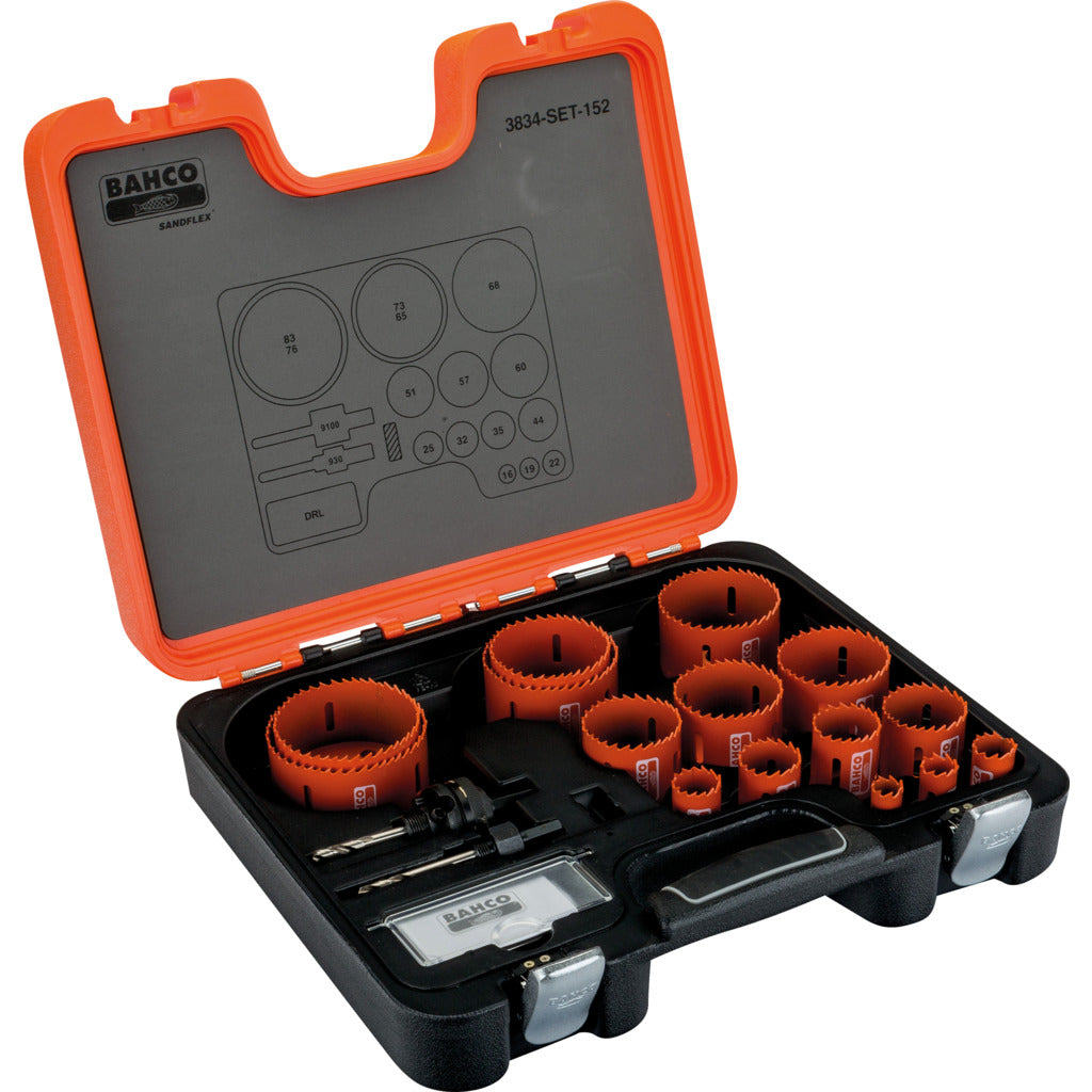 Set di seghe a tazza / 18 pezzi