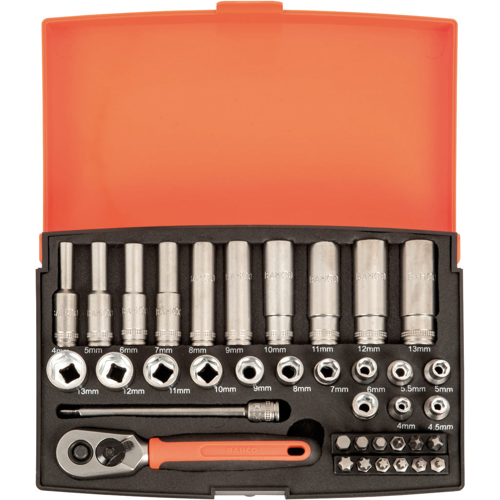 Set di chiavi a bussola da 1/4" SLine