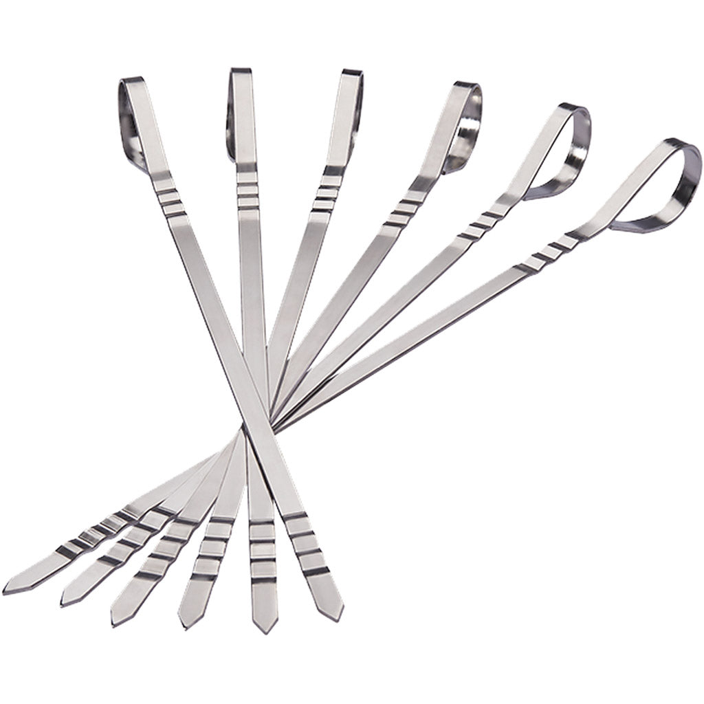 Edelstahlspieße 8er Set