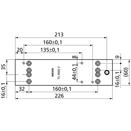 Montageplatte TS 3000 V