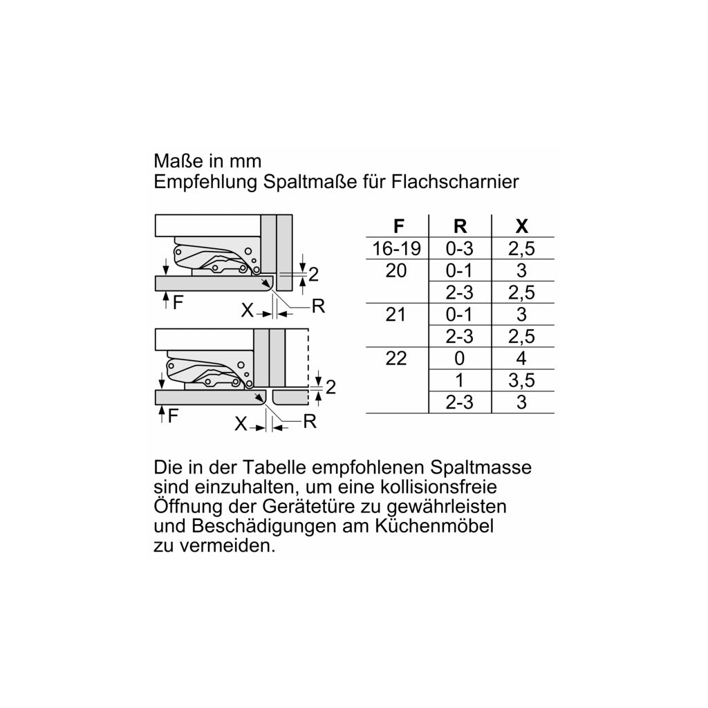 Einbau-Kühlschrank mit Gefrierfach KI22L2FE1