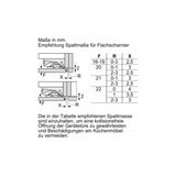 Einbau-Kühlschrank mit Gefrierfach KI22L2FE1