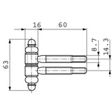 Zierband 55B-16-000 (58.1600)