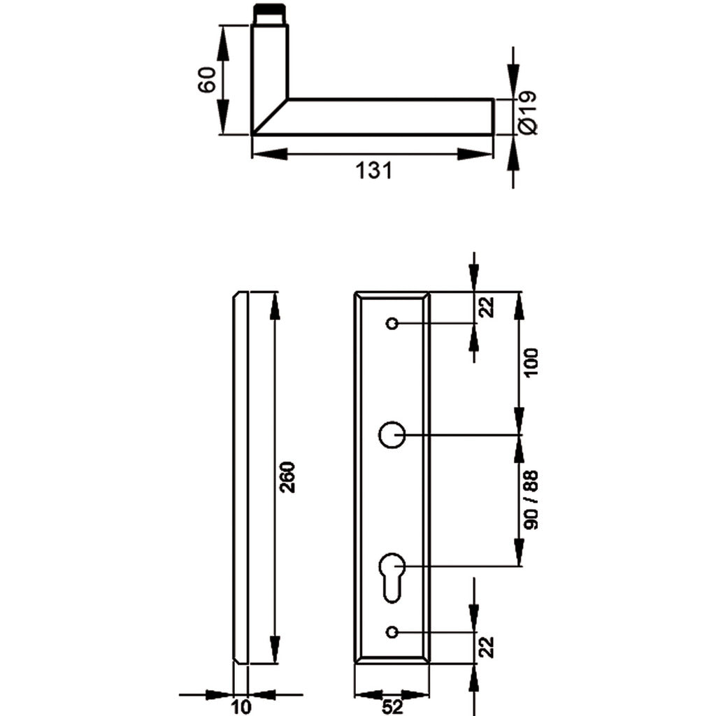 Renovierungslangschildgarnitur RLE 28