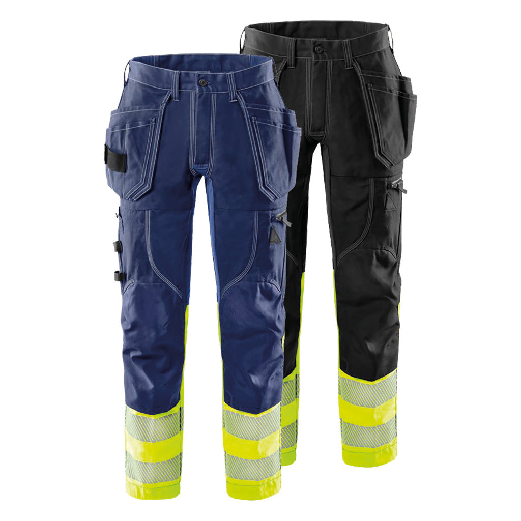 High Vis Handwerker Stretch-Hose Kl.1 2608 FASG