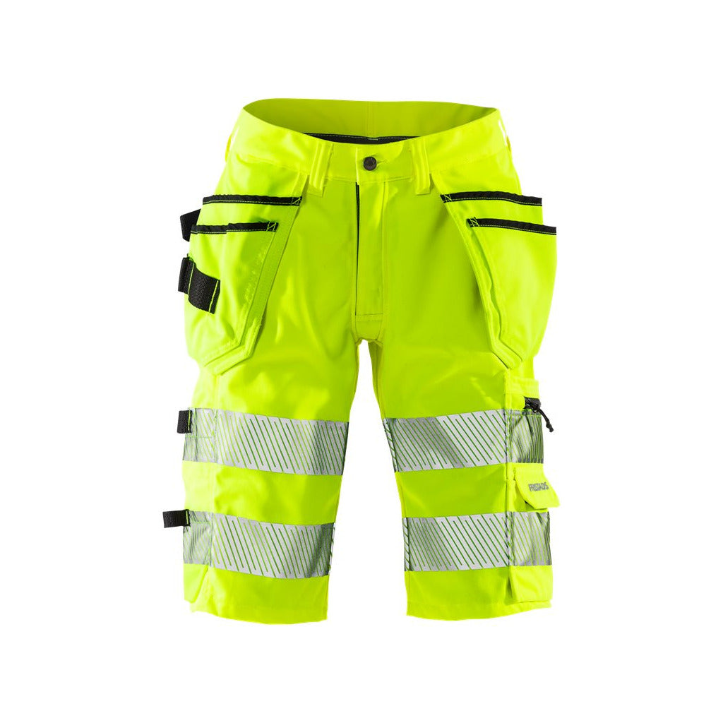 High Vis Stretch-Shorts, Damen Kl.1 2529 PLU