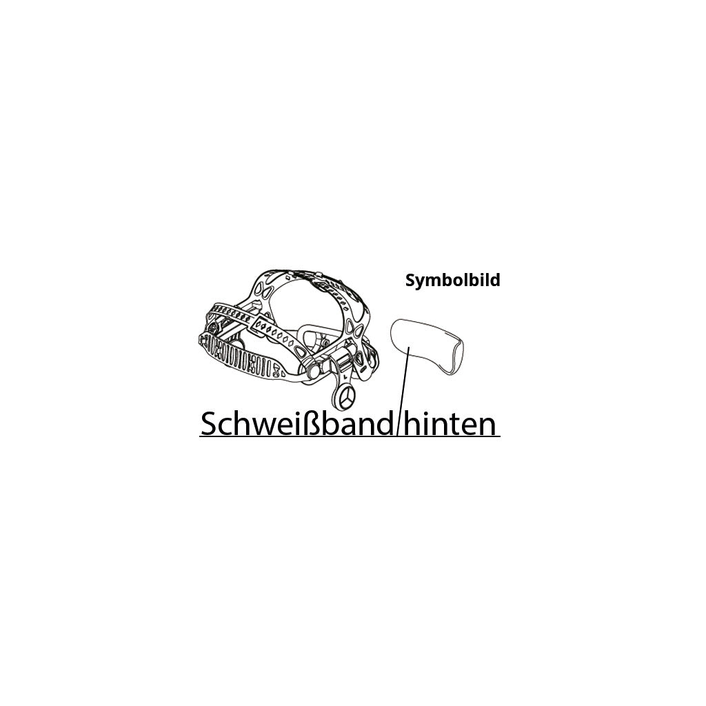 Schweißband hinten für Schweißerschutzhelm / A60 AIR