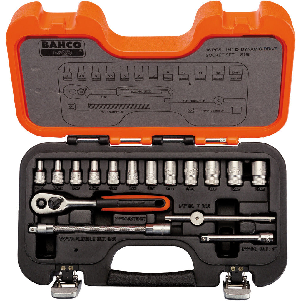 Steckschlüssel-Satz 1/4" Antrieb