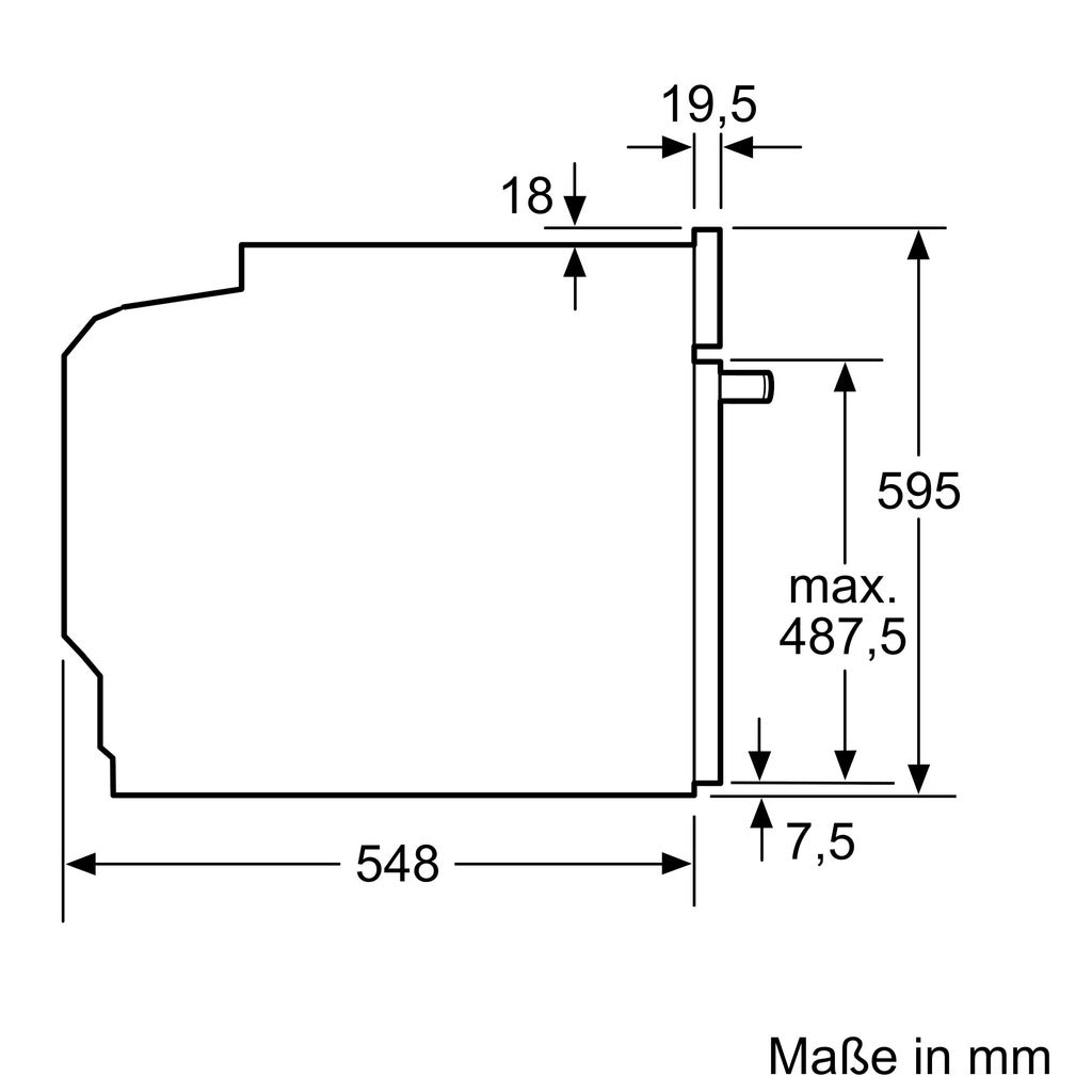 Einbau-Backofen HBG7341B1