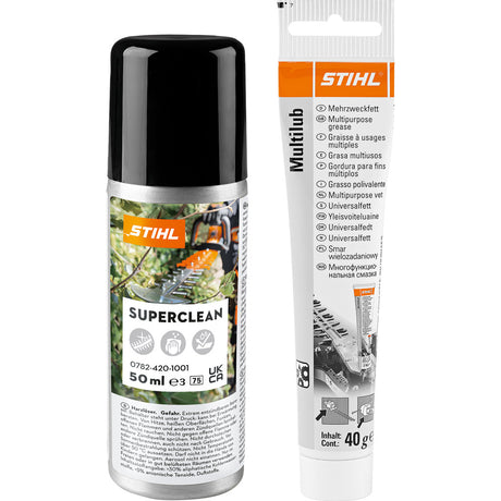 Stihl Care &amp; Clean Kit für Heckenscheren und Heckenschneidern - Probierpaket