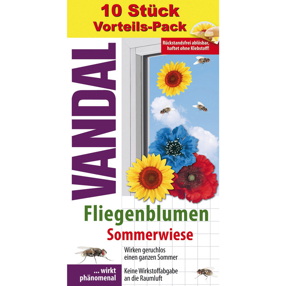 Fenster-Fliegenblumen "Sommerwiese"