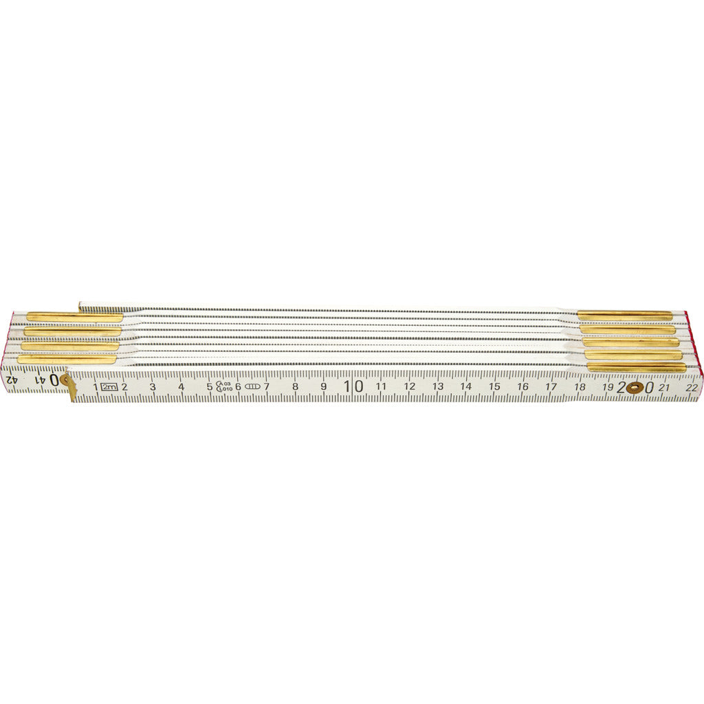 wooden folding ruler