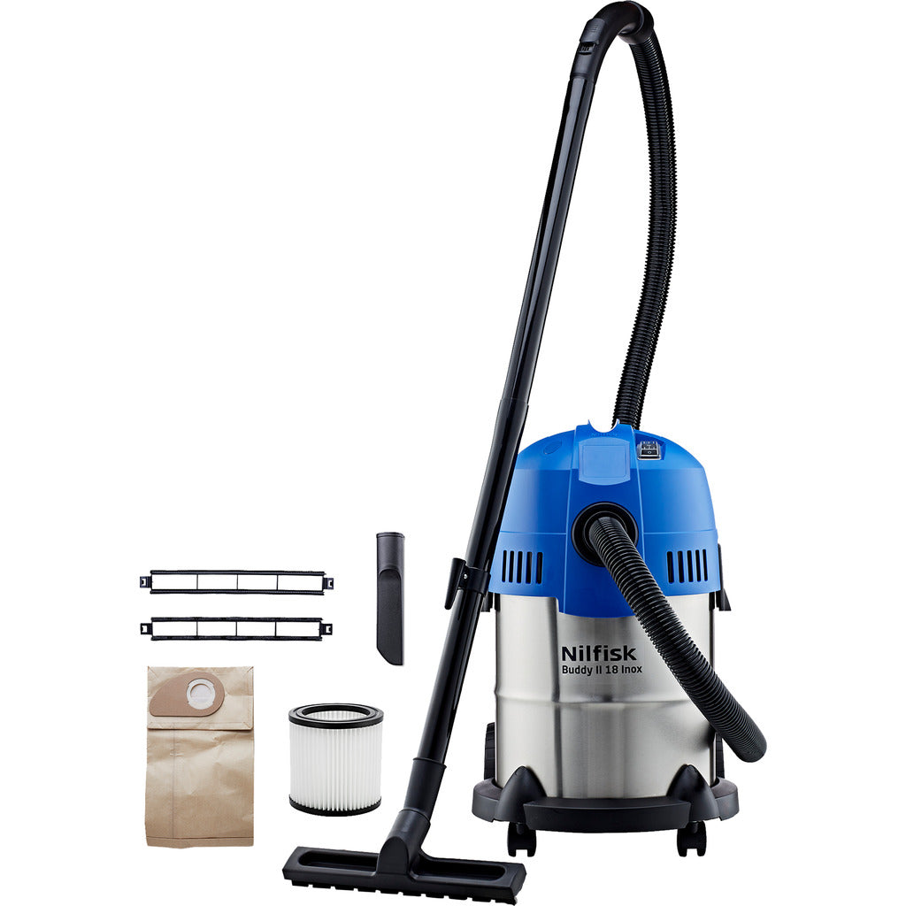 Aspirapolvere/liquidi Nilfisk Buddy II 18 Inox