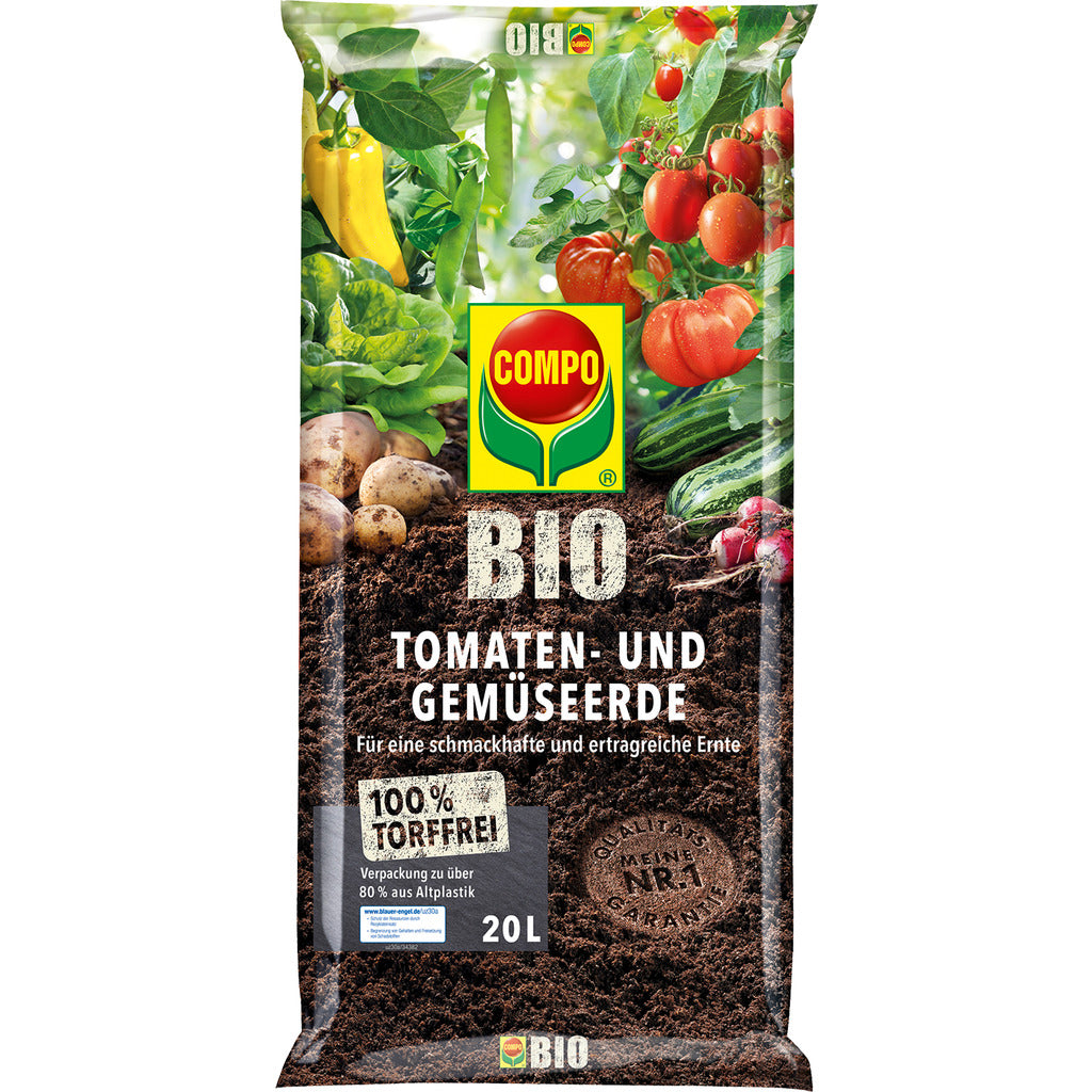 BIO Tomaten- und Gemüseerde torffrei