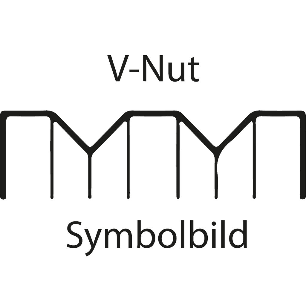 Vorschubrolle V-Nut / glatt