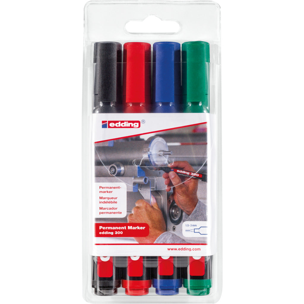 Permanentmarker 300 / 4er-Set