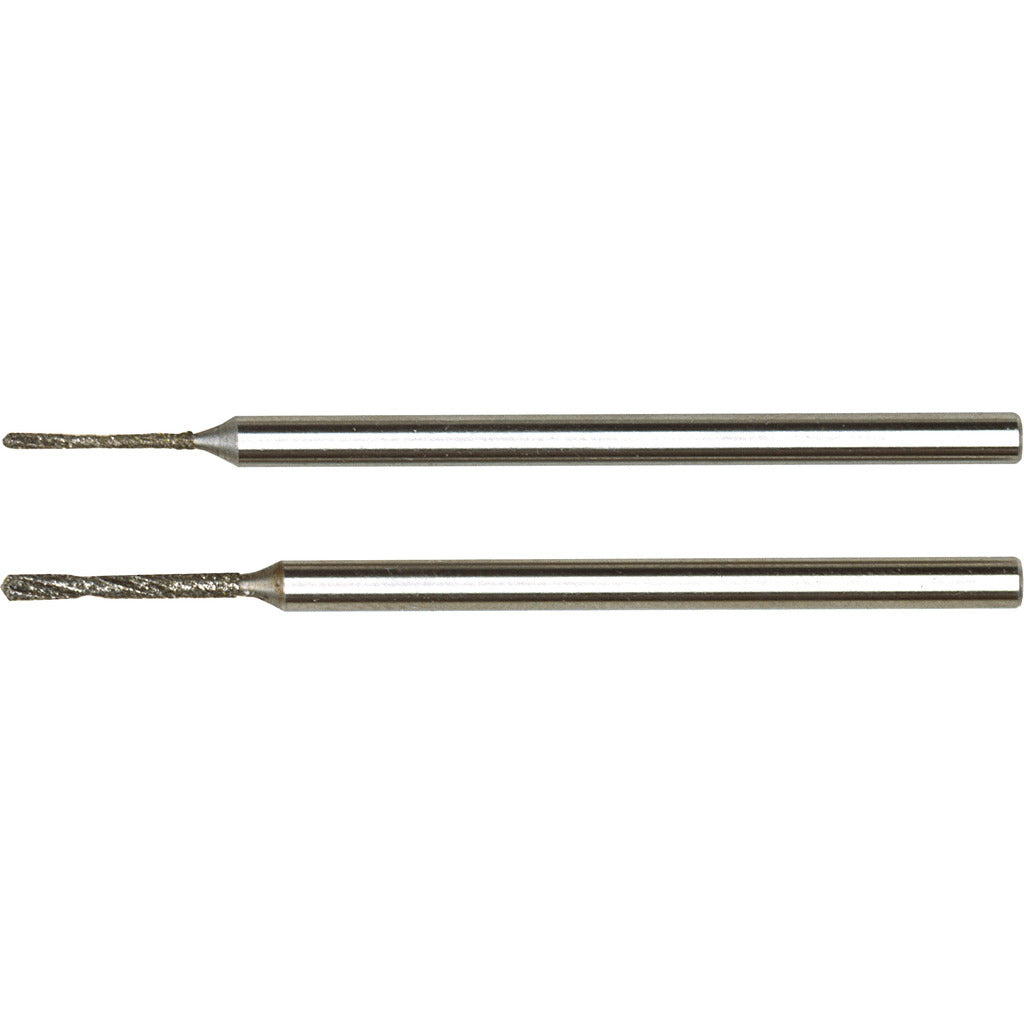 Diamond-coated twist drills
