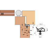 Türdichtung V 1011 Kurzbund