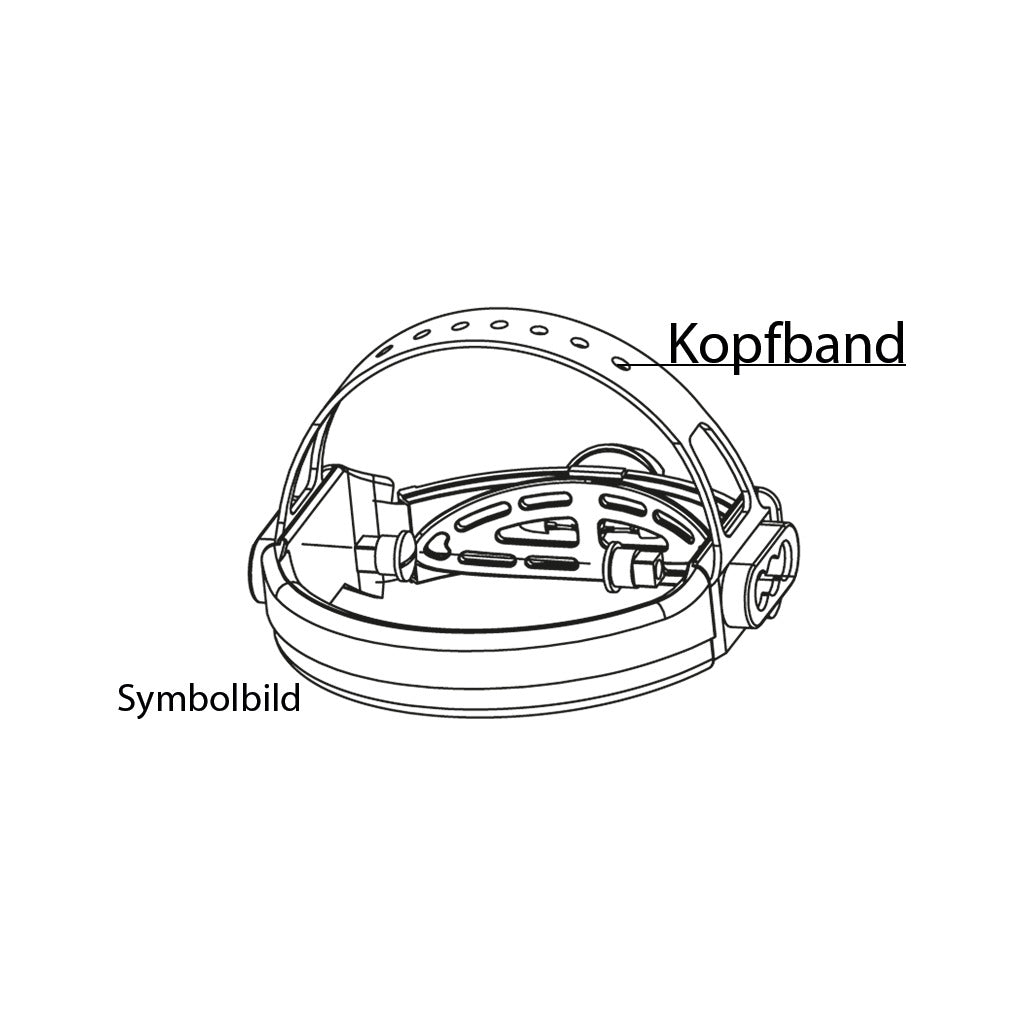 Kopfband für Schweißerschutzhelme