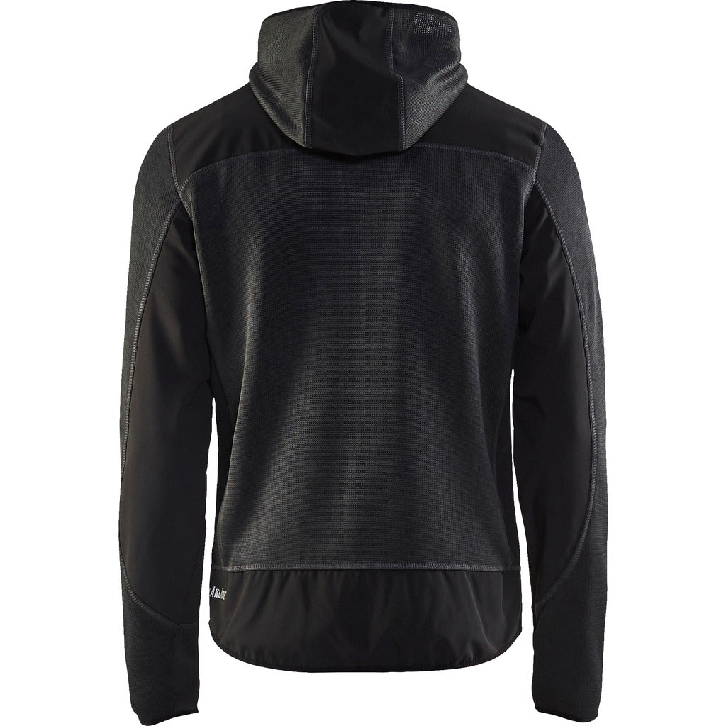Strickjacke mit Softshell