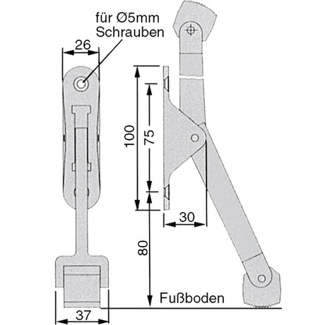 Türfeststeller 1060