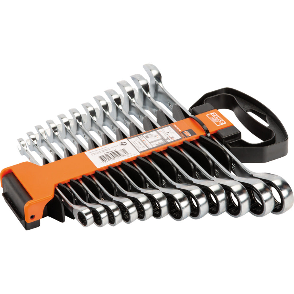 Set di chiavi combinate a cricchetto metriche